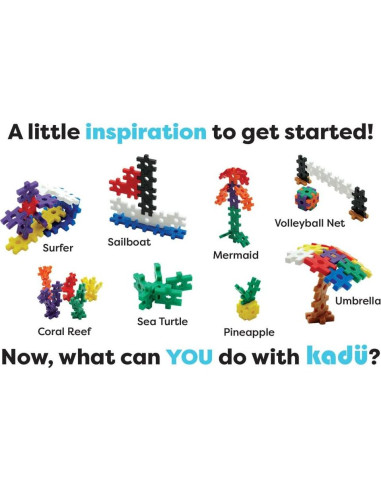 KADU Set Clásico de 80 Piezas - Juguete de Construcción STEM