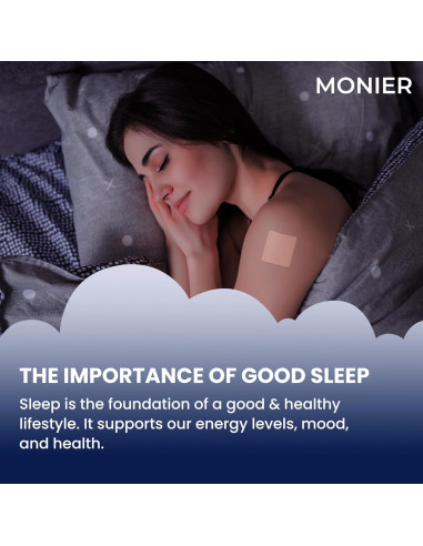 Parches para dormir MONIER - 60 unidades con melatonina