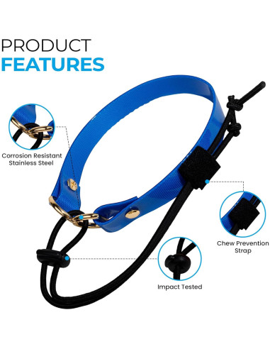 Correa de Reemplazo Bungee Gracie To The Rescue 2.54 cm Negro