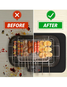 Alfombrilla para Parrilla Boribim 27.7x19.2cm Ignífuga y Resistente 2