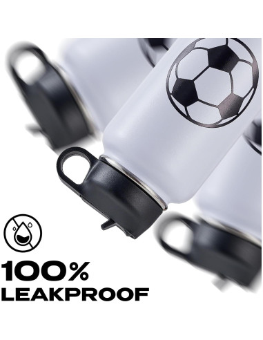 Botella de Agua Deportiva RhythmFit 18oz Acero Inoxidable