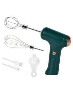 Batidora de Mano Inalámbrica Chidoyii J-2 Verde 3 Velocidades