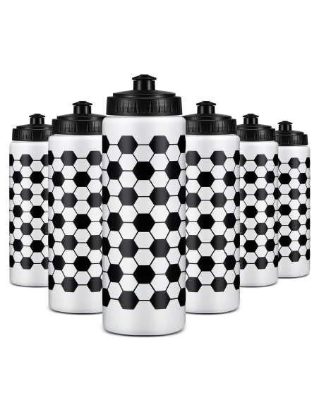 Botellas de Agua Reutilizables Yaomiao 590 ml para Fútbol - 2 Pcs