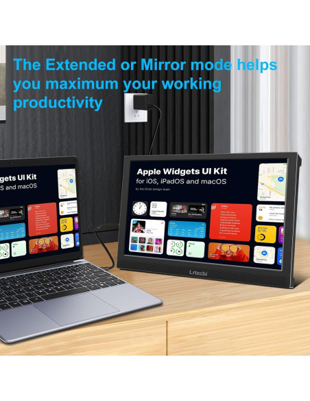 Monitor Portátil 13.3" FHD HDMI VGA Shenzhen Kenowa