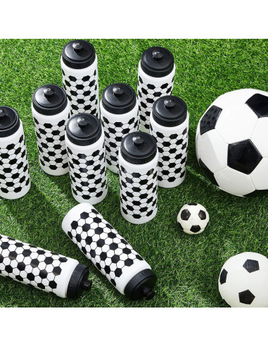 Botellas de Agua Reutilizables Yaomiao 590 ml para Fútbol - 2 Pcs