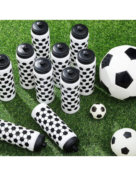 Botellas de Agua Reutilizables Yaomiao 590 ml para Fútbol - 2 Pcs