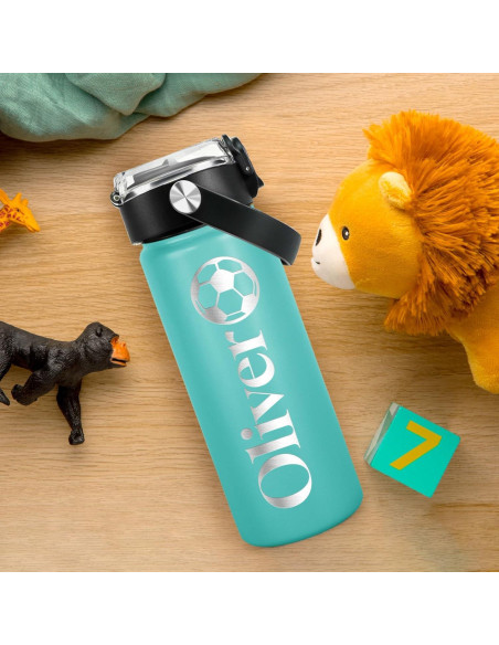 Botella de Agua Personalizada DOCRAGI 532 ml Doble Pared BPA