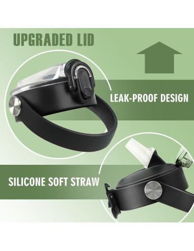 Botella de Agua Personalizada DOCRAGI 532 ml Doble Pared BPA