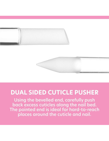 Empujador de Cutículas de Vidrio Bona Fide Beauty - Doble Cara