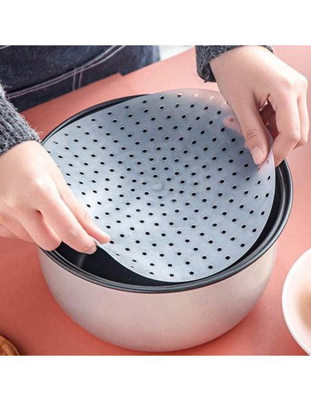 Forro de Silicona Reutilizable TANOMA 33 cm para Freidora de Aire