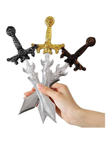 Cuchillo de Plástico Pirata Lanxitown 26.67 cm Bronce