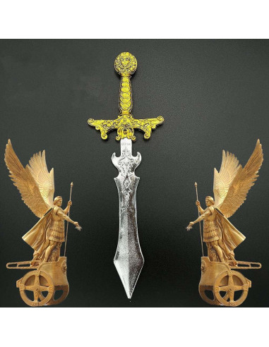 Cuchillo de Plástico Pirata Lanxitown 26.67 cm Bronce