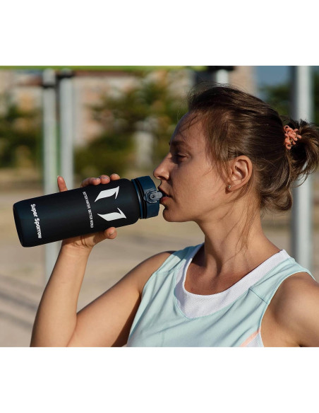 Botella de Agua Super Sparrow 500 ml Tritan Sin BPA Arándano Botella de Agua Super Sparrow 500 ml Tritan Sin BPA Arándano