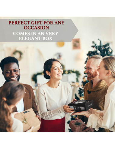 Molinillo Eléctrico de Sal y Pimienta ZIROCC - Automático, Negro