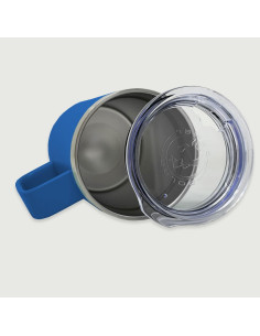 Taza de Café Aislada LaserGram 425ml Personalizada Azul 2