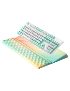 Soporte de Muñeca Ergonómico Ospelelf para Teclado - Espuma Viscoelástica