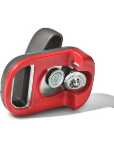 Abrelatas Compacto OXO con Abrebotellas Rojo/Gris 119g 2