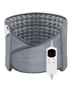 Almohadilla Térmica Eléctrica Misognare 6 Temperaturas Gris