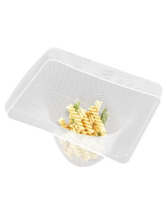 100 Bolsas Desechables de Malla para Filtro de Fregadero QIEPOMI