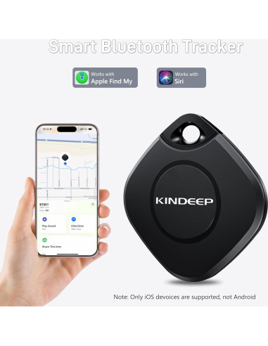 Localizador Inteligente KINDEEP Air Tag Bluetooth - 4 Unidades