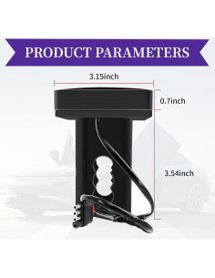 Luces LED para Remolque FEDOEY 12V Rojas 2 Pcs Impermeables 2