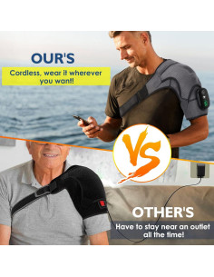 Almohadilla Térmica Inalámbrica AFDEAL para Hombro Grande 2