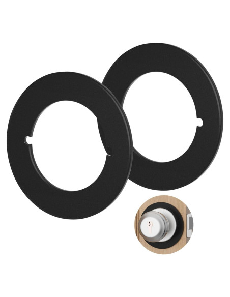 Placa de refuerzo para pomo de puerta KOVOSCH 2 Pack Redonda Placa de refuerzo para pomo de puerta KOVOSCH 2 Pack Redonda