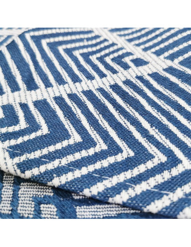 Cubierta de Tela Rectangular Utobanh 90x40 cm Azul Geométrico