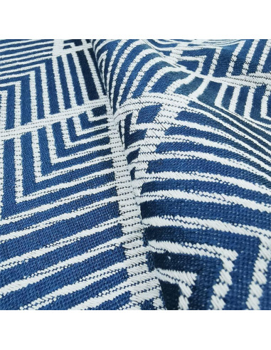 Cubierta de Tela Rectangular Utobanh 90x40 cm Azul Geométrico