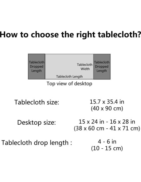 Cubierta de Tela Rectangular Utobanh 90x40 cm Azul Geométrico
