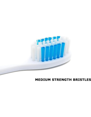 Cepillo de Dientes de Viaje Lingito Plegable - Paquete de 3 Multicolor