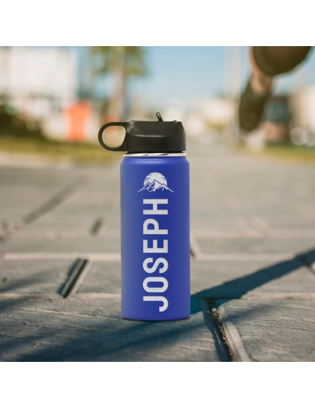 Botella de Agua Personalizada shop4ever 532 ml Acero Inoxidable