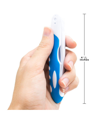 Cepillo de Dientes de Viaje Lingito Plegable - Paquete de 3 Multicolor