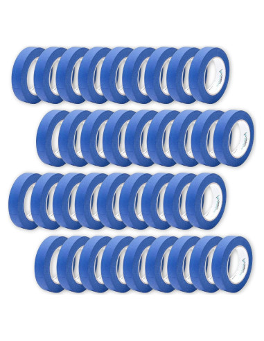 Cinta de Pintor Azul Blue Summit Supplies 36 Rollos 1975.2m