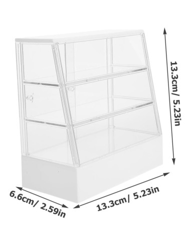Cabinet Miniatura de Pastel Toyvian 13x13 cm Decoración