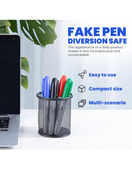 Bolígrafo Falso Caja de Seguridad BARGIFTS Azul 14.5cm