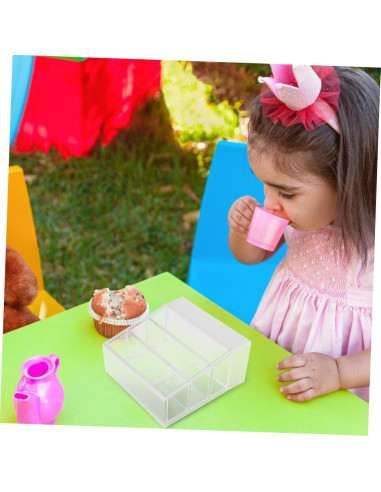 Cabinet Miniatura de Pastel Toyvian 13x13 cm Decoración