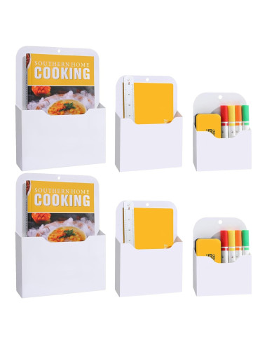 Soporte Magnético para Archivos COMFYROOM - 6 Piezas A4