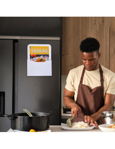 Soporte Magnético para Archivos COMFYROOM - 6 Piezas A4