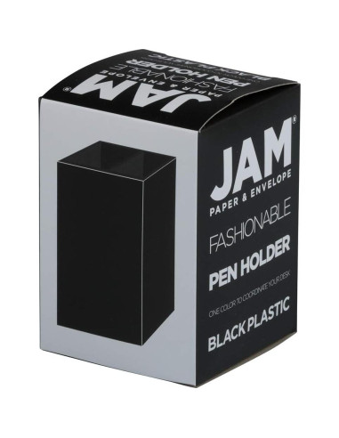 Soporte para bolígrafos JAM - Negro - Organizador de escritorio