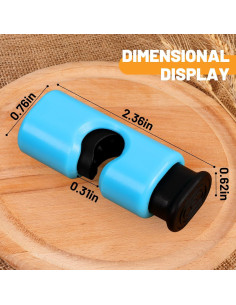 Clips de Sellado de Plástico AmoreAngel 8 Piezas Multicolor 2