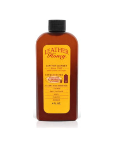 Limpiador de Cuero Leather Honey 118ml - No Tóxico y Efectivo