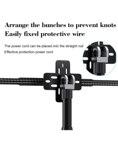 Soporte de Techo Ajustable GOWENIC para Proyector 39-61 cm 2