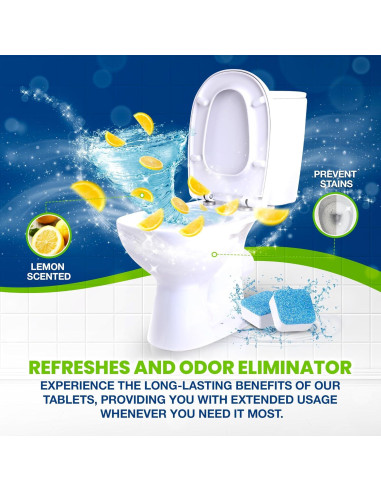 Tabletas Limpiadoras de Inodoro y Lavavajillas True Fresh - 42 Unidades