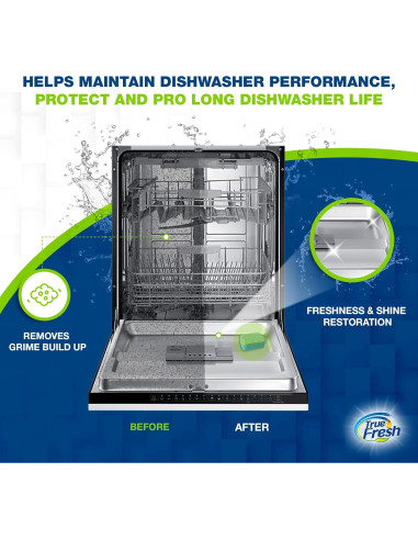 Tabletas Limpiadoras de Inodoro y Lavavajillas True Fresh - 42 Unidades