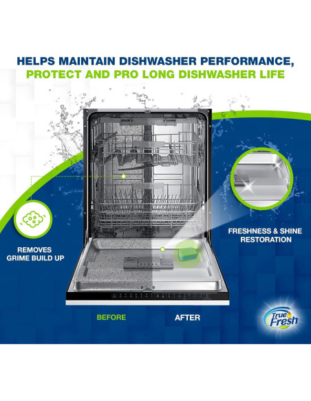 Tabletas Limpiadoras de Inodoro y Lavavajillas True Fresh - 42 Unidades