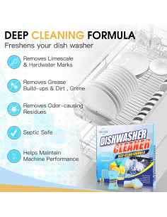 Tabletas Limpiadoras para Lavavajillas ORTUBE - 24 Unidades 2