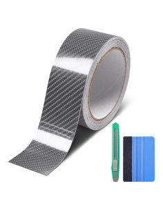 Cinta de Vinilo Lypumso 5.08cm x 9.14m Gris 6D para Detallado