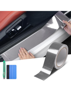 Cinta de Vinilo Lypumso 5.08cm x 9.14m Gris 6D para Detallado 2