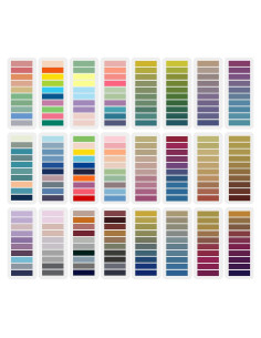 Pestañas Adhesivas Mouwaii 4800pcs Reescribibles y Removibles